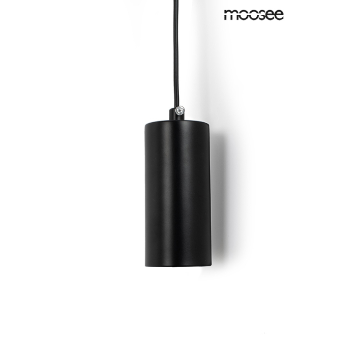 MOOSEE lampa ścienna COMO czarna (MSE010100344)