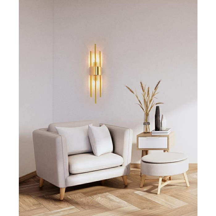 MOOSEE lampa ścienna AMANDA złota (MSE010100263)