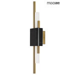 MOOSEE lampa ścienna EVANS czarna / złota (MSE010100358)