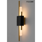 MOOSEE lampa ścienna EVANS czarna / złota (MSE010100358)