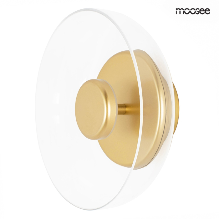 Moosee MOOSEE lampa ścienna EDEN WALL złota (MSE010400216)