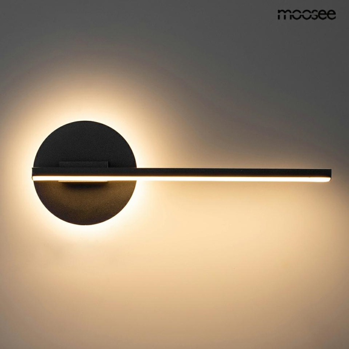MOOSEE lampa ścienna HORIZON czarna (MSE010100334)
