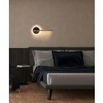 MOOSEE lampa ścienna HORIZON czarna (MSE010100334)