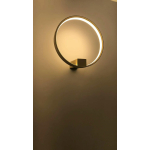 Moosee MOOSEE lampa ścienna CIRCLE WALL złota (MSE010400220)