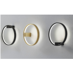 Moosee MOOSEE lampa ścienna CIRCLE WALL złota (MSE010400220)