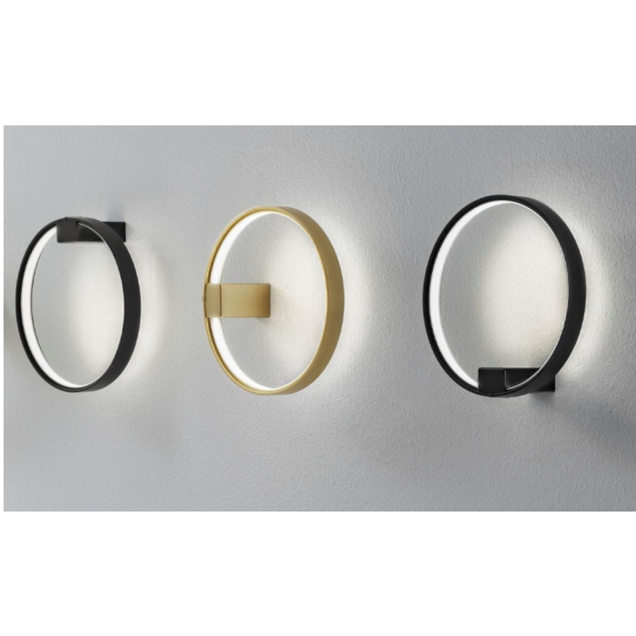 Moosee MOOSEE lampa ścienna CIRCLE WALL złota (MSE010400220)
