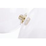 King Home Lampa wisząca CAPRI 6 złota - 60 LED, alumiumium, szkło (XCP9148-1B)
