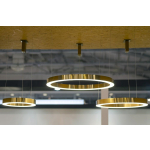 King Home Lampa wisząca RING 60 złota - LED, stal (JD8169-60)