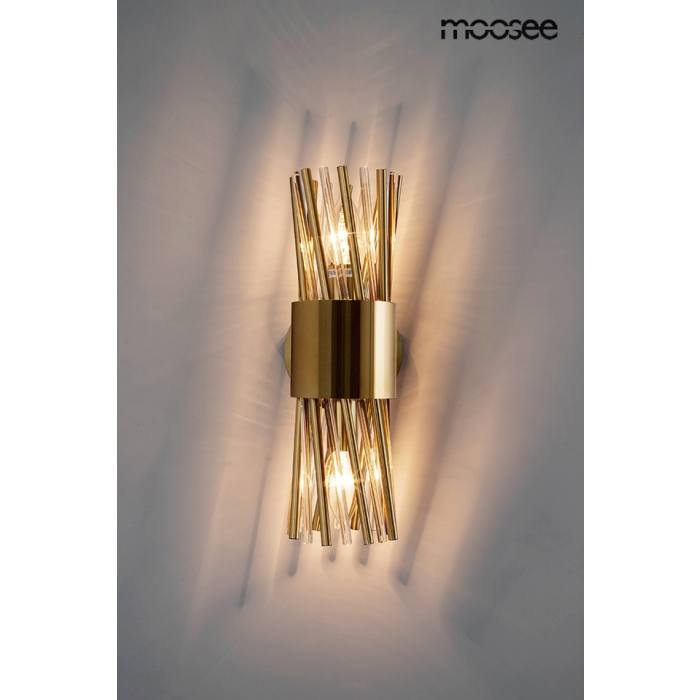 MOOSEE lampa ścienna LORENZO złota (MSE010100338)