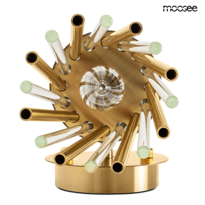 MOOSEE lampa ścienna LORENZO złota (MSE010100338)