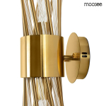 MOOSEE lampa ścienna LORENZO złota (MSE010100338)