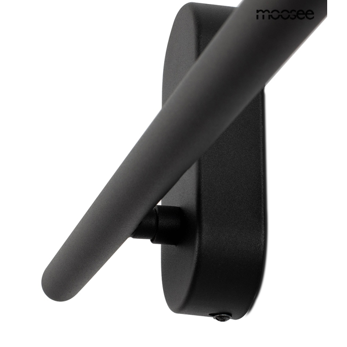 MOOSEE lampa ścienna TOBIA czarna (MSE010100350)