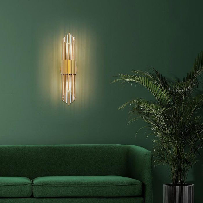 Moosee MOOSEE lampa ścienna AMADEO złota (MSE010400196)