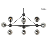 Moosee MOOSEE lampa wisząca ASTRIFERO 10 czarna / bursztynowa (MSE010100181)