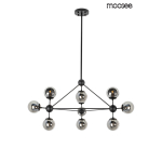 Moosee MOOSEE lampa wisząca ASTRIFERO 10 czarna / bursztynowa (MSE010100181)