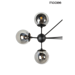 Moosee MOOSEE lampa wisząca ASTRIFERO 10 czarna / bursztynowa (MSE010100181)