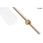MOOSEE lampa ścienna SLACK złota / biała (MSE010100341)