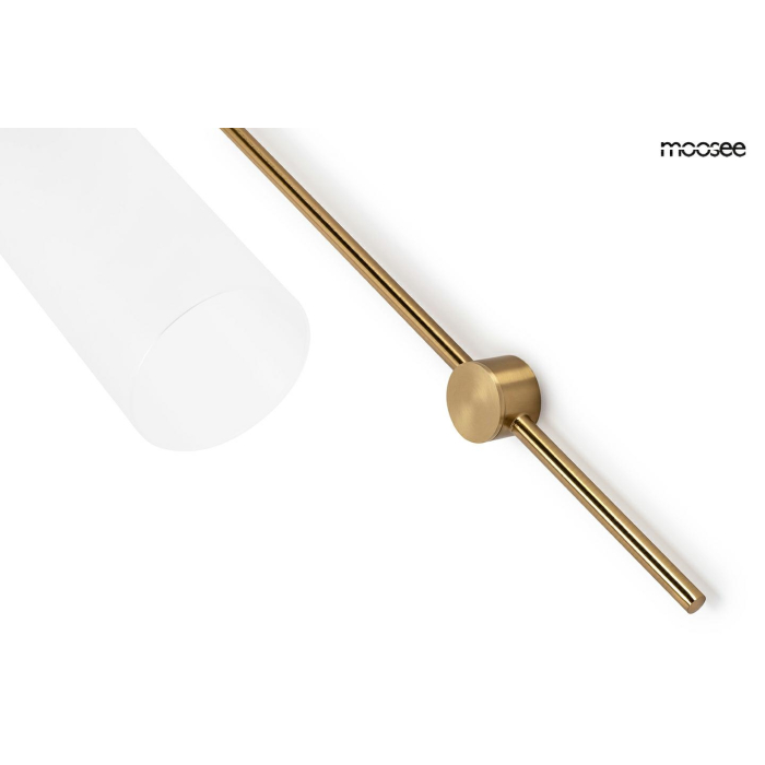 MOOSEE lampa ścienna SLACK złota / biała (MSE010100341)