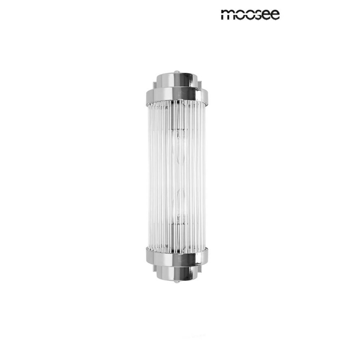 MOOSEE lampa ścienna COLUMN 40 srebrna (MSE010100360)
