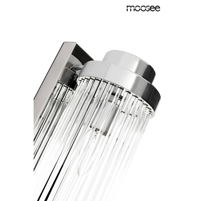 MOOSEE lampa ścienna COLUMN 40 srebrna (MSE010100360)