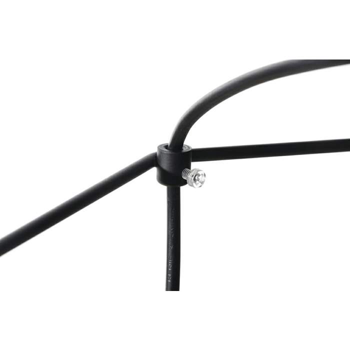 King Home Lampa wisząca FLUSSO 8 czarna (91908)