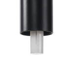 King Home Lampa wisząca FLUSSO 8 czarna (91908)