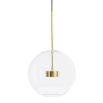 King Home Lampa wisząca CAPRI złota - 60 LED, aluminium, szkło (XCP9148-1)