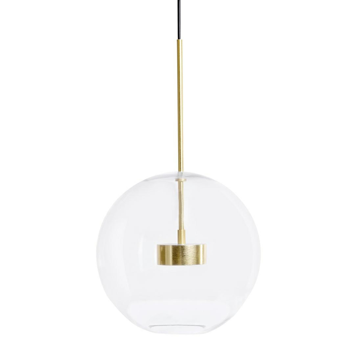 King Home Lampa wisząca CAPRI złota - 60 LED, aluminium, szkło (XCP9148-1)