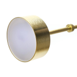 King Home Lampa wisząca CAPRI złota - 60 LED, aluminium, szkło (XCP9148-1)