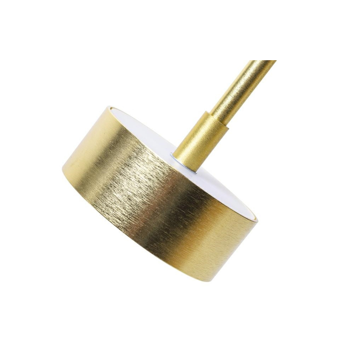 King Home Lampa wisząca CAPRI złota - 60 LED, aluminium, szkło (XCP9148-1)