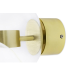 King Home Lampa ścienna CAPRI WALL 6 złota (XCW9148-1B)