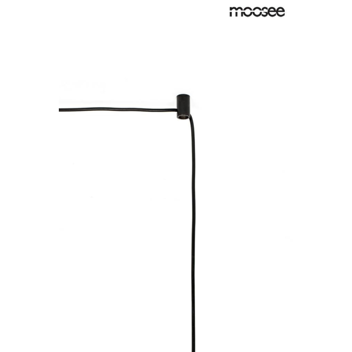 Moosee MOOSEE lampa ścienna BOWL czarna (MSE010100173)
