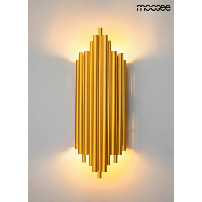 MOOSEE lampa ścienna HARMONIC złota (MSE010100304)