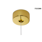 Moosee MOOSEE lampa wisząca RING LUXURY 70  złota - LED, chromowane złoto (MSE010100170)