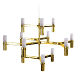 Step into Design Lampa wisząca CANDLES-12A złota 75cm
