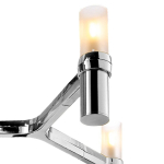 Step into Design Lampa wisząca CANDLES-10 chrom 165cm