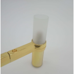 Step into Design Lampa wisząca CANDLES-30 złota 120cm