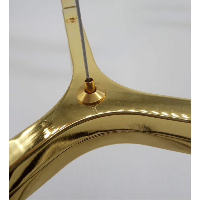 Step into Design Lampa wisząca CANDLES-30 złota 120cm