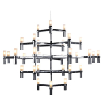 Step into Design Lampa wisząca CANDLES-30 chrom 120cm