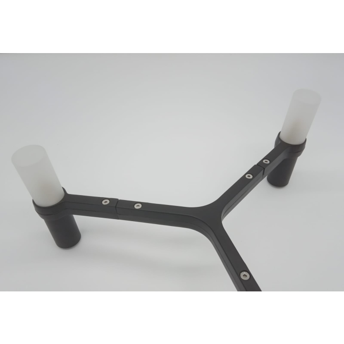 Step into Design Lampa wisząca CANDLES-12B czarna 106cm