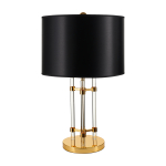 Step into Design Lampa stołowa EXCLUSIVO czarna 65cm
