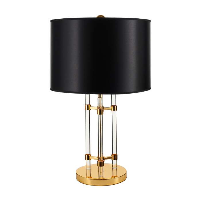 Step into Design Lampa stołowa EXCLUSIVO czarna 65cm