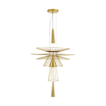 Step into Design Lampa wisząca SUSSO L złota 60cm