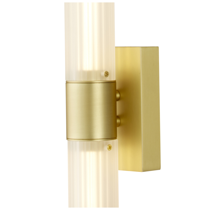 Step into Design Lampa ścienna SOLO LED biało złota 60cm