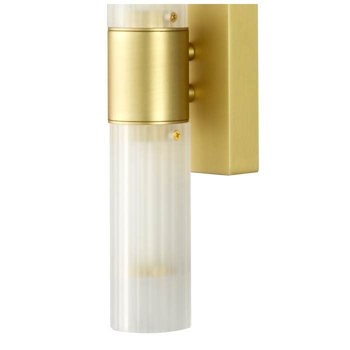 Step into Design Lampa ścienna SOLO LED biało złota 60cm