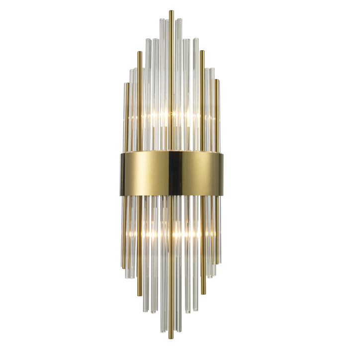 Step into Design Lampa ścienna DRACO złota 60cm