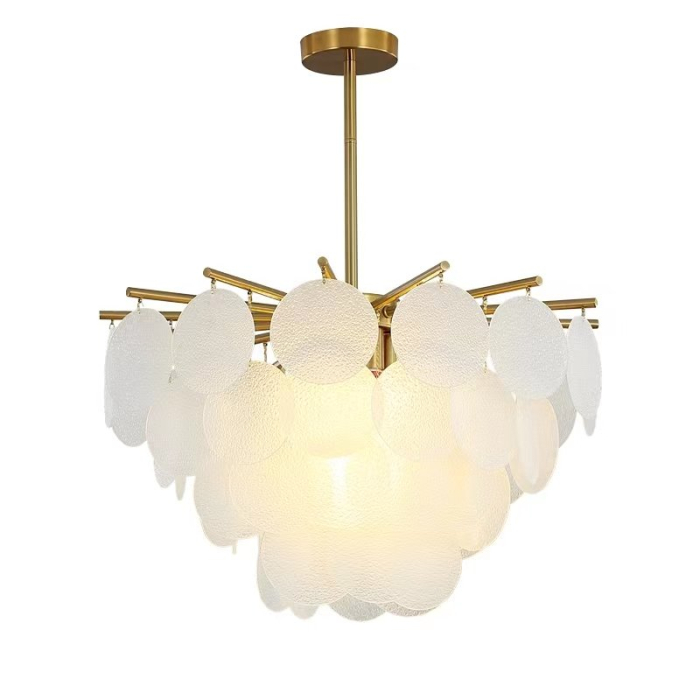 Step into Design Lampa wisząca FIORE biała 60cm