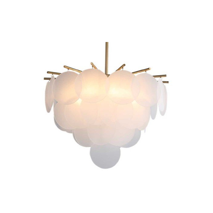 Step into Design Lampa wisząca FIORE biała 60cm