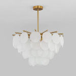 Step into Design Lampa wisząca FIORE biała 60cm