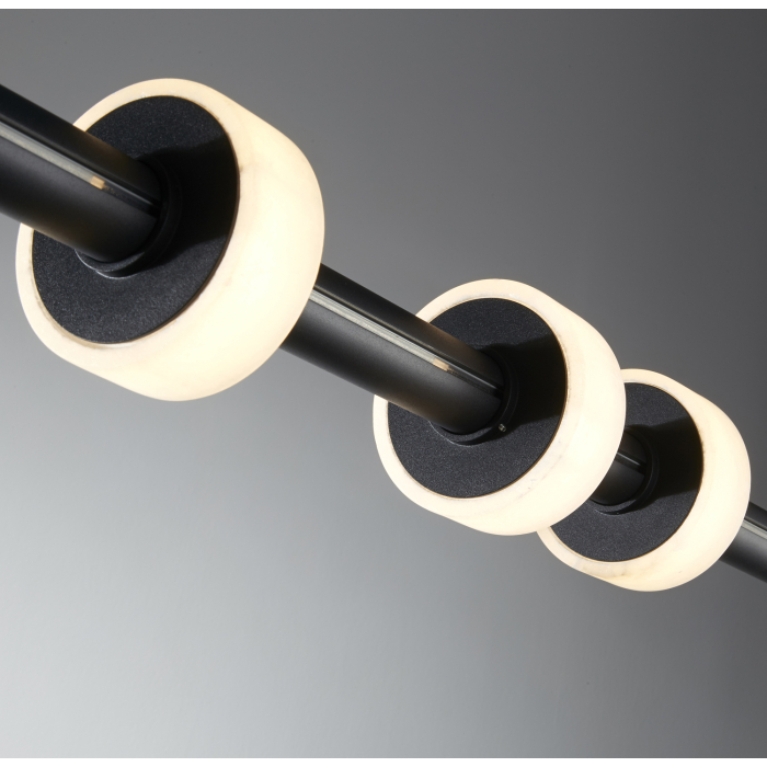 Step into Design Lampa wisząca RINGO LED czarna 150cm